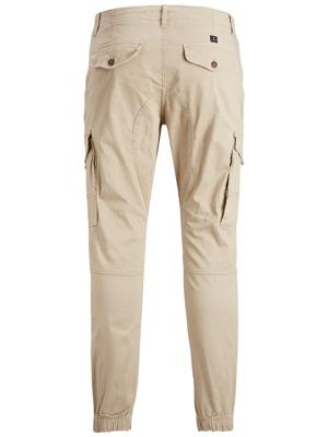 JACK & JONES JUNIOR slim fit broek JJIPAUL beige