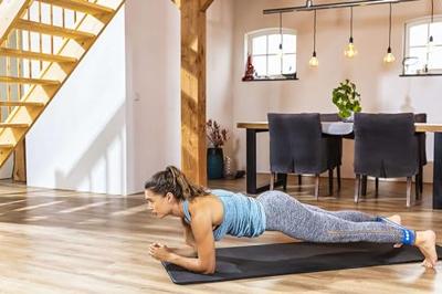 Tunturi Weerstandsband textiel l heavy l blauw