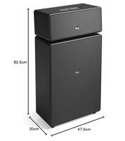 Audio Pro Drumfire II Smart Multiroom Wifi speaker Zwart - thumbnail