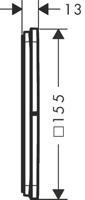 Hansgrohe ShowerSelect Comfort Q stopkraan inbouw voor 3 functies, chroom - thumbnail