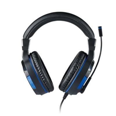 Bigben Interactive PS4OFHEADSETV3 hoofdtelefoon/headset Hoofdband Zwart, Blauw