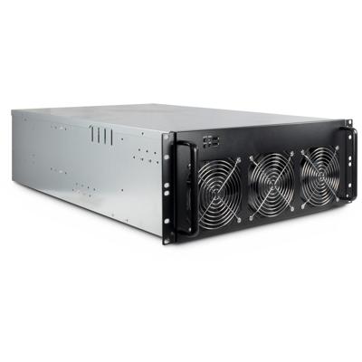 Inter-Tech 88887236 Rack Zwart, Grijs computerbehuizing