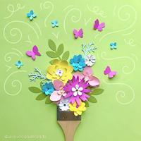 EK Tools • craft punch large confetti hydrangea - thumbnail