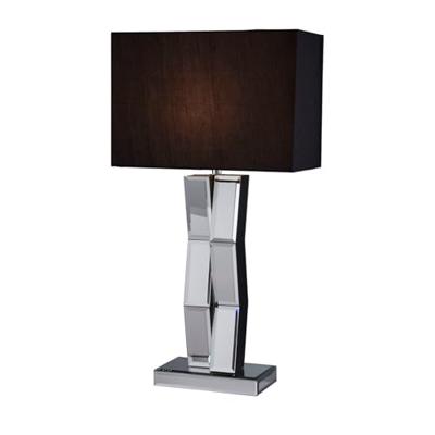 Searchlight SchemerlampMirror zwart met spiegelglas - EU5110BK