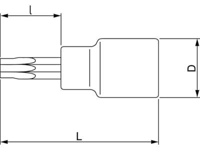 Bahco 1/2" dop torx-t50 | 7809TORX-T50 Bahco 1/2" dop torx-t50 | 7809TORX-T50