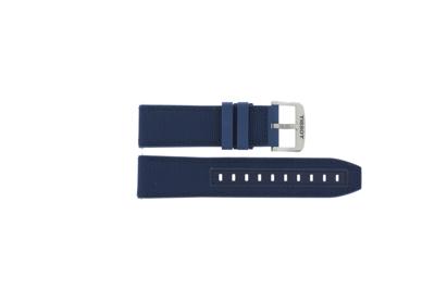 Horlogeband Tissot T1214204705106C / T604047744 Leder/Textiel Blauw 23mm