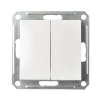 ELSO dubbele wisselschakelaar 361664 16A JOY zuiver wit Meerdere kleuren 1 stuk(s) - thumbnail