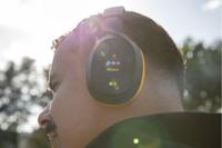 Konix Pac-Man Draadloze Bluetooth 5.3 hoofdtelefoon voor smartphones en tablets, 30 uur batterijduur - 3,5 mm jack-kabel - zwart en geel - thumbnail