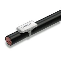 Weidmüller 1610700000-50 WKM 18/43 Kabelmarkeringdrager Montagemethode: Kabelbinder Markeringsvlak: 18 x 43 mm Transparant Aantal markeringen: 50 50 stuk(s) - thumbnail