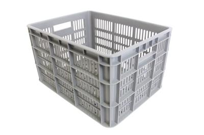 Koniger pvc krat middel zwart 32l 41x31x23