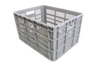 Koniger pvc krat middel zwart 32l 41x31x23 - thumbnail