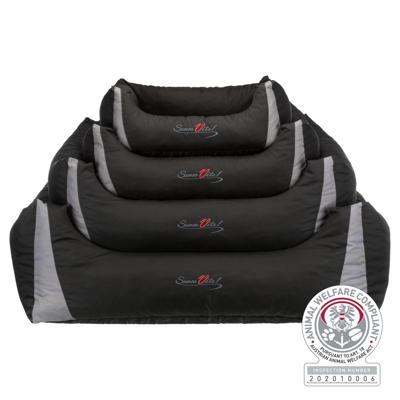 TRIXIE HONDENMAND SAMOA VITAL ORTHOPEDISCH ZWART / GRIJS 120X105 CM