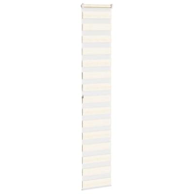 Zebra rolgordijn 40x200 cm stofbreedte 35,9 cm marmerbeige