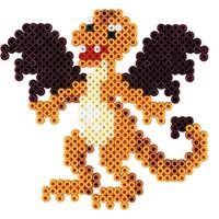 Hama strijkkralenset gift box - draken, 2500st. - thumbnail