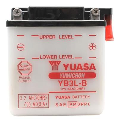YUASA batterij "yb3l-b". battery yb3l-b standard without sp