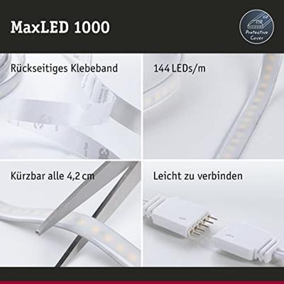 Paulmann MaxLED 1000 70671 LED-strip basisset Met connector (male) 24 V 1.5 m Daglichtwit 1 stuk(s)