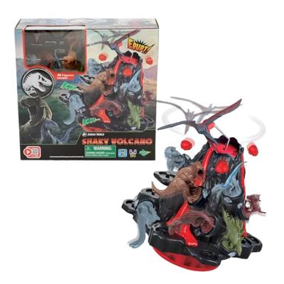 Bordspel - EPOCH GAMES - Jurassic World Shaky Volcano - Uitbarstende vulkaan, dinosaurussen om te redden!