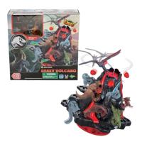 Bordspel - EPOCH GAMES - Jurassic World Shaky Volcano - Uitbarstende vulkaan, dinosaurussen om te redden! - thumbnail