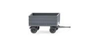 Wiking 095638 N Landbouw Oogstaanhanger - basaltgrijs - thumbnail
