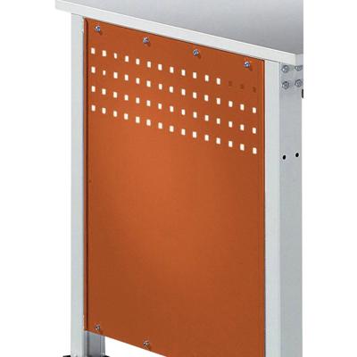 Manuflex ZB3350.2001 Zijpaneel voor universele standaard werkbanken, BxH 606 x 606 mm, voor tafel diepte 800 mm
