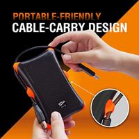 Silicon Power Armor A30 externe harde schijf 1 TB Zwart - thumbnail