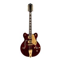Gretsch G5422G-12 Electromatic Classic Hollowbody DC Walnut Stain 12-snarige semi-akoestische gitaar - thumbnail
