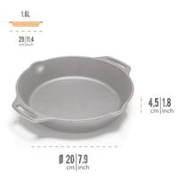 Petromax gietijzeren skillet 2 handvatten 25cm - thumbnail