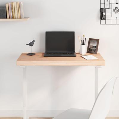 Tafelblad rechthoekig 100x50x4 cm massief beukenhout