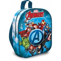 Marvel Schooltas The Avengers Junior 31 X 25 Cm Polyester Blauw - thumbnail