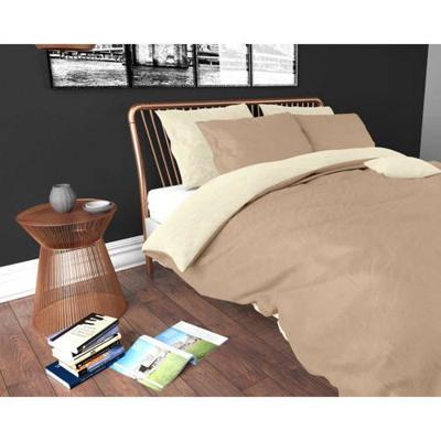 Sleeptime Twin Face Creme/Taupe 240 x 200/220 cm