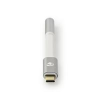 USB-C Adapter | USB-C Male - 3,5 mm Female | 0,08 m | Aluminium - thumbnail