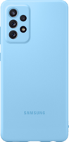Silicone Cover EF-PA725 - Achterzijde behuizing voor mobiele telefoon - silicone - blauw - voor Galaxy A72 - thumbnail