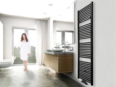Elara sierradiator 181,7 x 60,0 cm mat zwart