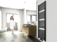 Elara sierradiator 181,7 x 60,0 cm mat zwart - thumbnail