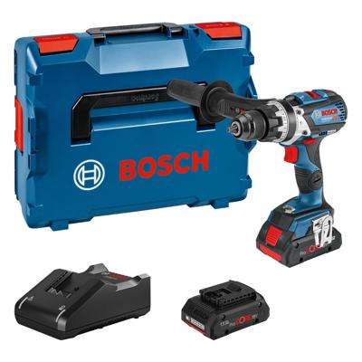 Bosch Blauw gsb 18v-110 c professional | accuschroef klopboormachine | 2x 18v procore 4.0ah li-ion in l-boxx - 06019g030b Bosch Blauw gsb 18v-110 c professional | accuschroef klopboormachine | 2x 18v procore 4.0ah li-ion in l-boxx - 06019g030b