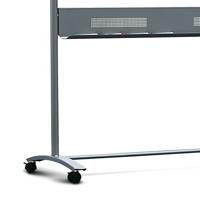 Nobo mobiel magnetisch whiteboard, kantelbaar, gelakt staal, ft 120 x 90 cm - thumbnail