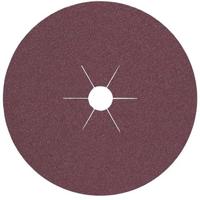 Klingspor schuurschijf | d. 125 mm korreling 24 | voor hout / metaal | korund | 25 stuks - 11010 11010 - thumbnail