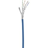 Renkforce RF-4942810 RJ45 Netwerkkabel, patchkabel CAT 6 S/FTP 0.50 m Blauw Snagless, Vergulde steekcontacten, Vlambestendig 1 stuk(s) - thumbnail