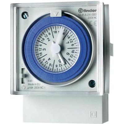 Finder 12.31.8.230.0007 Schakelklok voor frontopbouw 230 V/AC Weekprogramma Finder 12.31.8.230.0007 Schakelklok voor frontopbouw 230 V/AC Weekprogramma