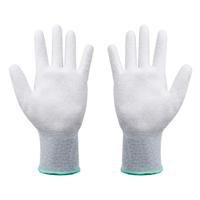 Quadrios ESD-handschoen Maat: S Polyamide, Polyurethaan - thumbnail