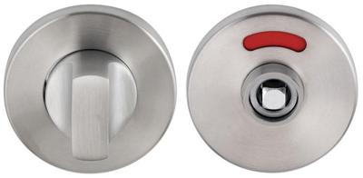 PF Toiletsl op rozet ø54, 8mm, noodontgr.rvs mat