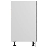 Gootsteenkast 80x46x81,5 cm bewerkt hout grijs sonoma eiken - thumbnail