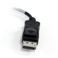 StarTech.com DisplayPort naar DVI-adapter - Actieve conversie - 1920 x 1200 - DisplayPort (DP) naar DVI (DVI-D) actieve converter adapter Single Link voor DVI-D monitor (DP2DVIS) - thumbnail