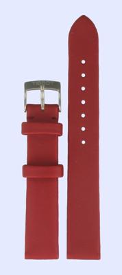 Horlogeband Tissot T603026946 Leder/Kunststof Rood 15mm Horlogeband Tissot T603026946 Leder/Kunststof Rood 15mm