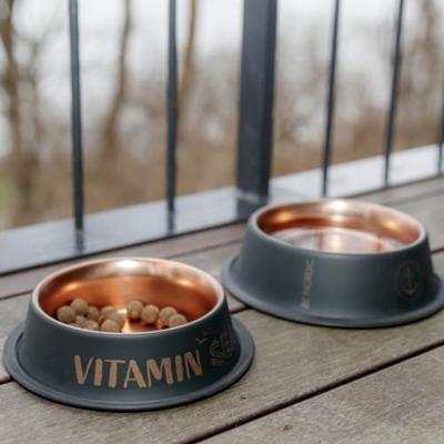 Voerbak voor honden Trixie BE NORDIC Zwart Brons