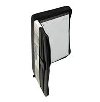 Juscha JU-30040 Conferentiemap Alassio Riccione Kunstleer Finetouch A4 Zwart - thumbnail