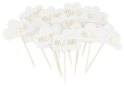 HEMA Cocktailprikkers Hello Baby - 15 Stuks