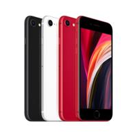 Refurbished iPhone SE 2020 64 GB Rood Als nieuw - thumbnail