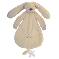Happy Horse Konijn Richie Knuffeldoekje Beige - thumbnail