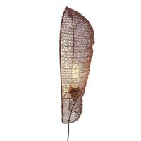 QAZQA Oosterse wandlamp brons 45 cm - Nidum - thumbnail